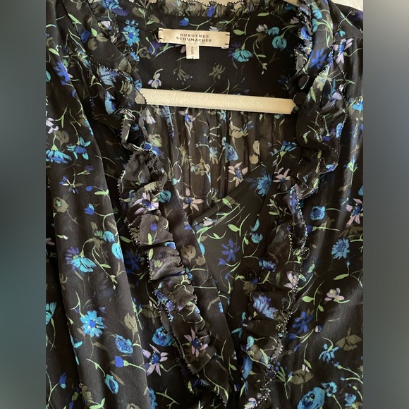 Dorothee Schumacher Silk A-Line Mini Dress - Picture 6 of 6